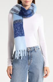 Nordstrom Brushed Wool & Alpaca Blend Scarf