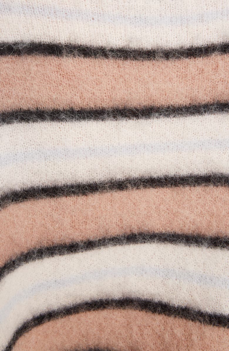 Acne Studios Karalynn Stripe Oversize Sweater, Alternate, color, 