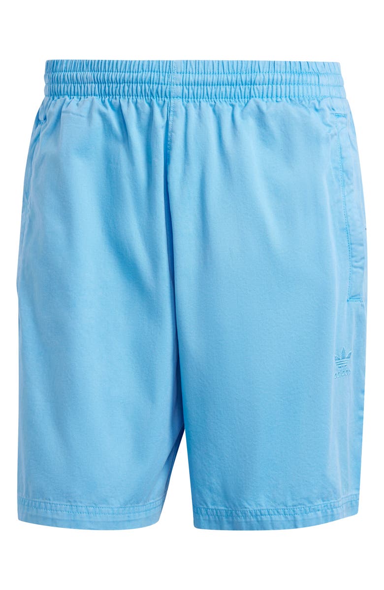 adidas Trefoil Essentials Cotton Twill Shorts, Alternate, color, 