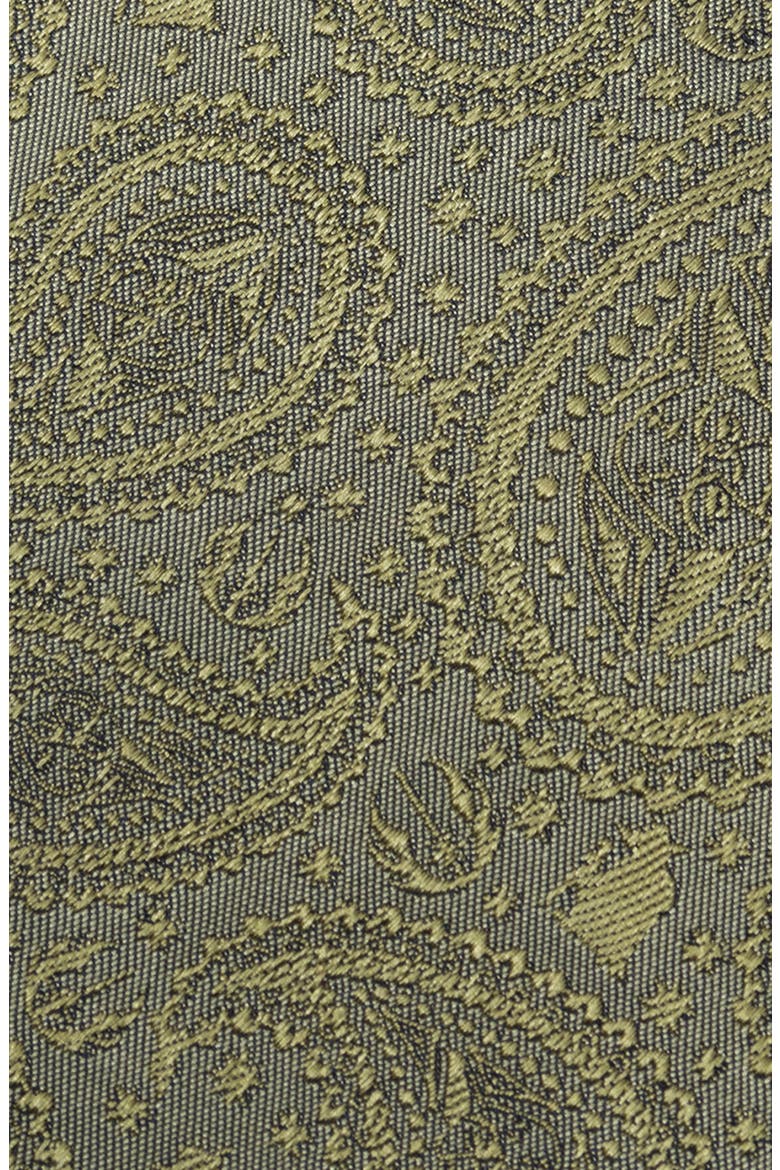 Star Wars™ - Yoda Paisley Silk Tie, Alternate, color, GREEN