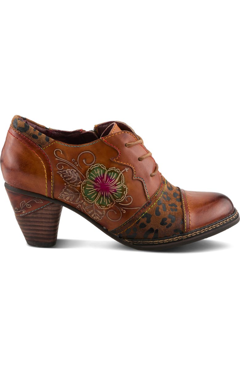 L'Artiste by Spring Step Hunteera Pump, Alternate, color, Camel Multi