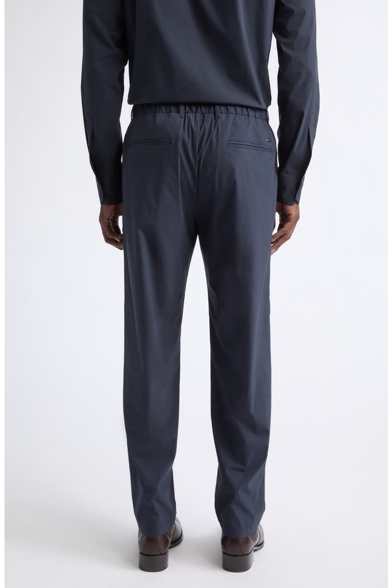 Pleated Melange Drawstring Pants, Alternate, color, 9200 NAVY