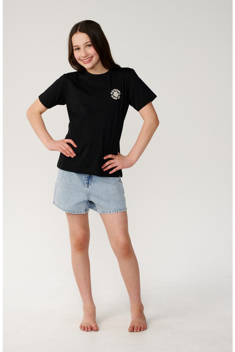 Kids' Party Wave Graphic T-Shirt, Alternate, color, BLACK