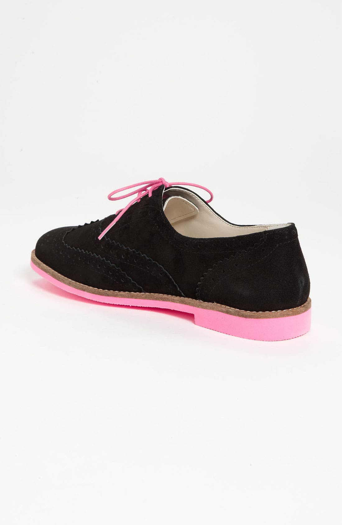 'Mayfield' Oxford, Alternate, color, BLACK/ PINK