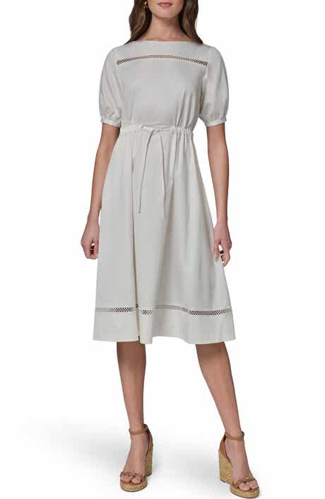 Short Sleeve A-Line Dress