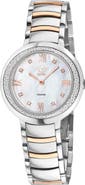 GEVRIL Amalfi Mother-of-Pearl Swiss Diamond Watch, 34mm - 0.04ct.