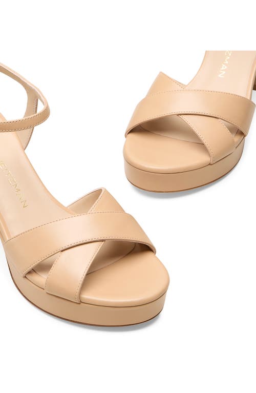 Stuart Weitzman Dayna Ankle Strap Platform Sandal
