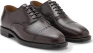 MANGO Leather Oxford