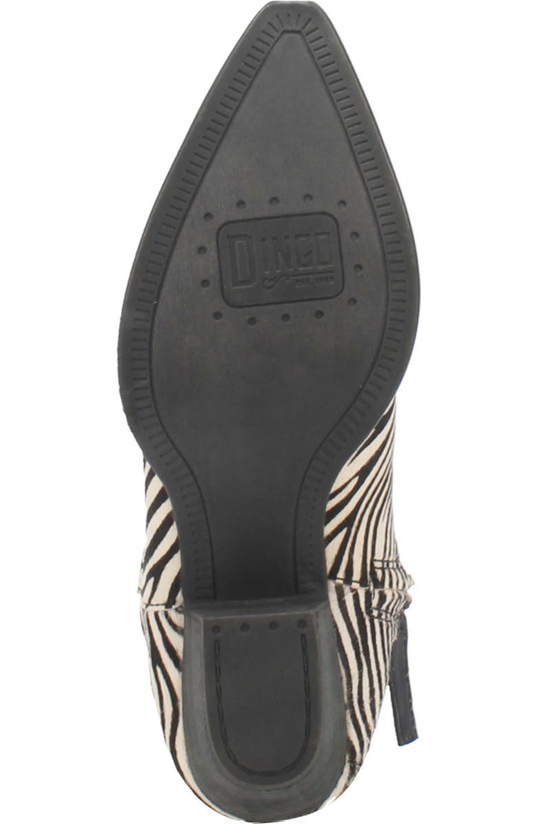 Dingo Hairy Up Genuine Calf Hair Western Boot, Alternate, color,