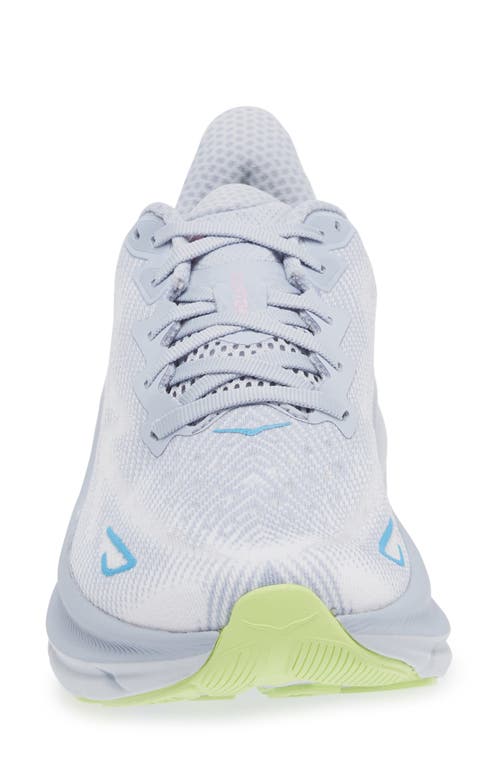 Hoka Clifton 9 Running Shoe In Gray