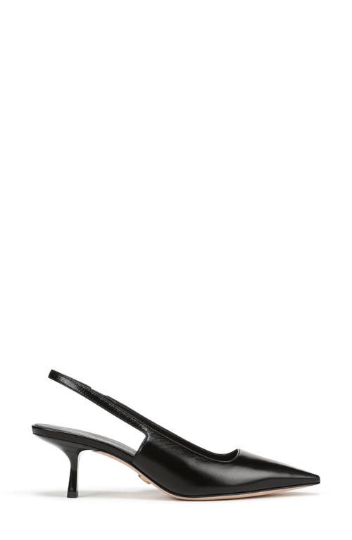 Veronica Beard Cashel Slingback Pointed Toe Pump In Black