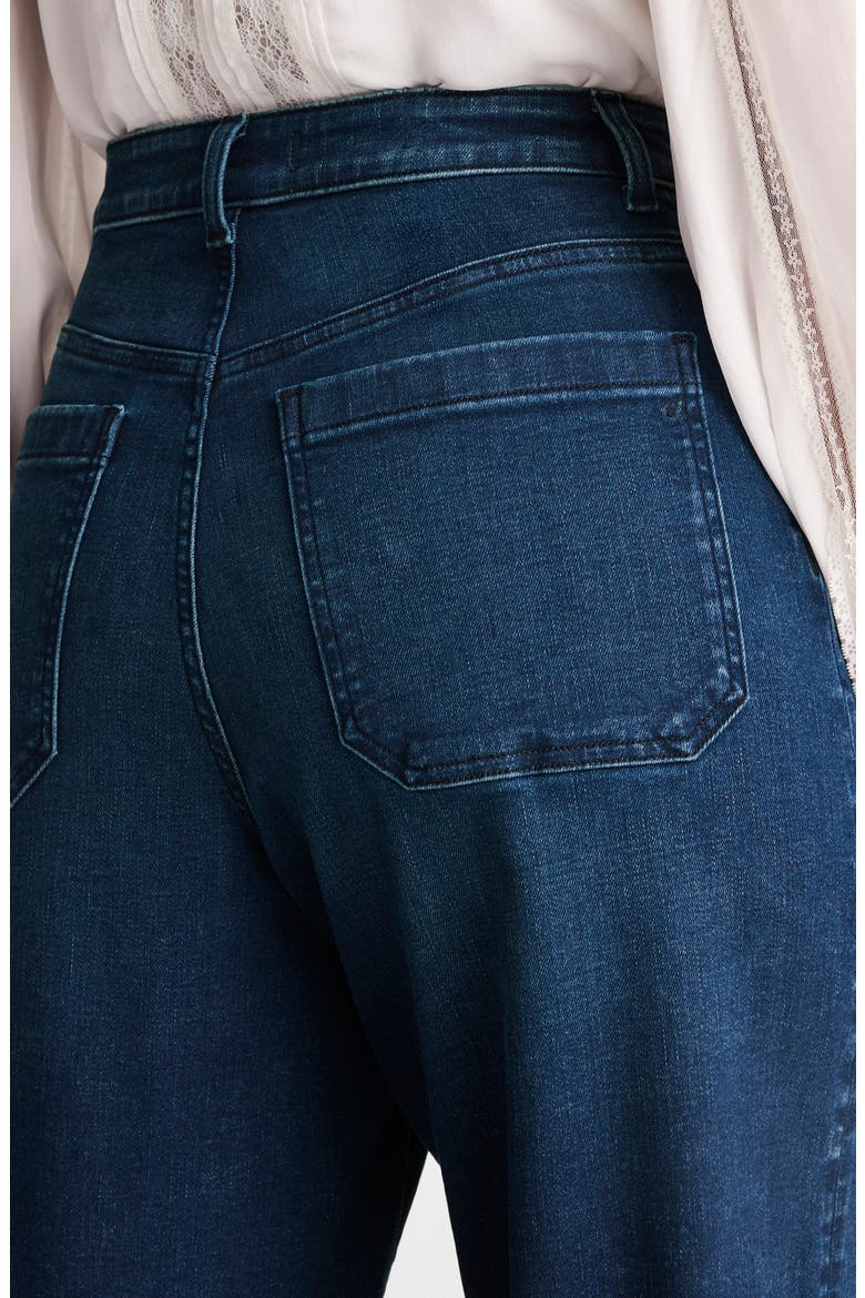 The Curvy Emmett Wide Leg Jeans, Alternate, color, NIGHTHAWK WASH