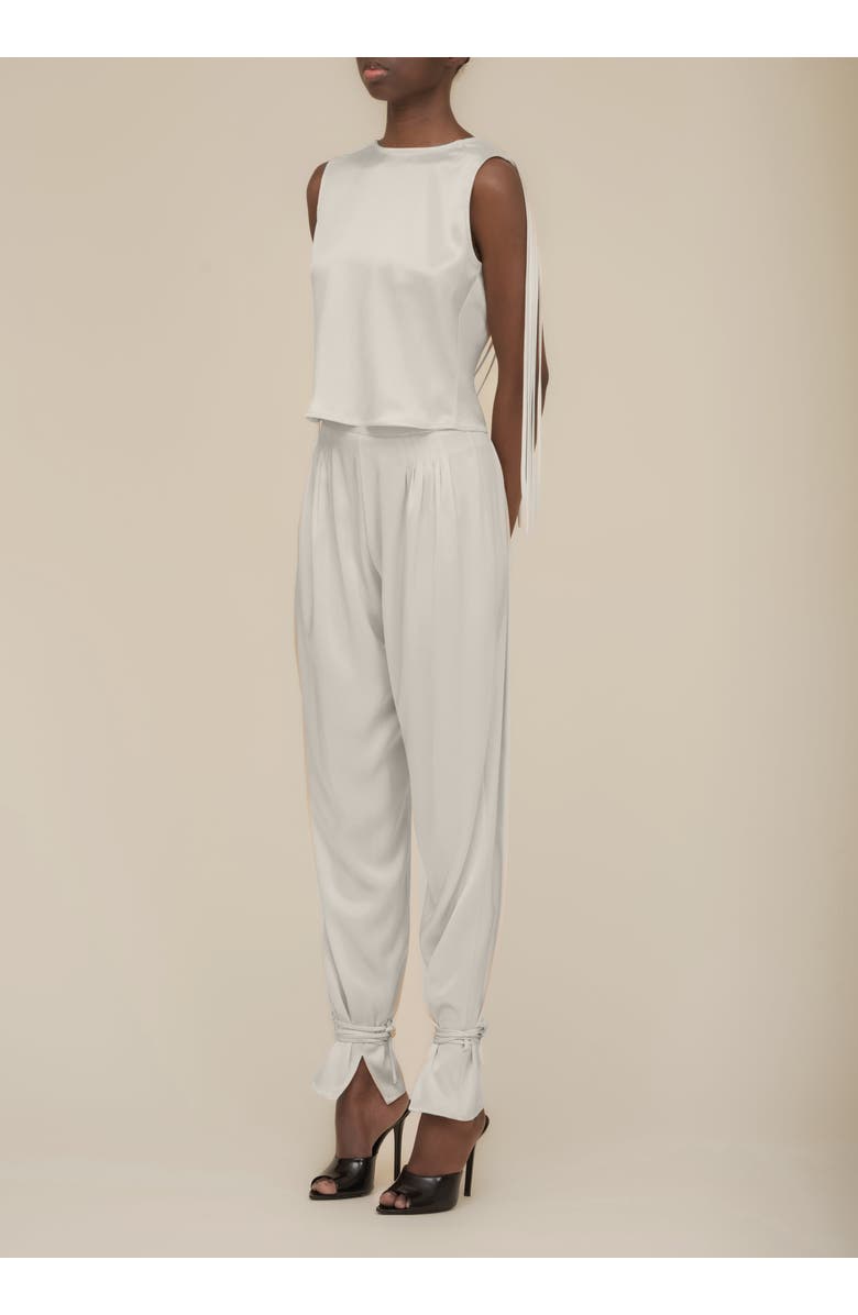 Contessa Mills Mane Shiny Triacetate Top, Alternate, color, Champagne