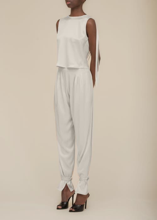 Contessa Mills Mane Shiny Triacetate Loose-fitting Pants In Multi
