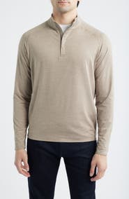 Peter Millar Crown Crafted Stealth Performance Quarter Zip Pullover