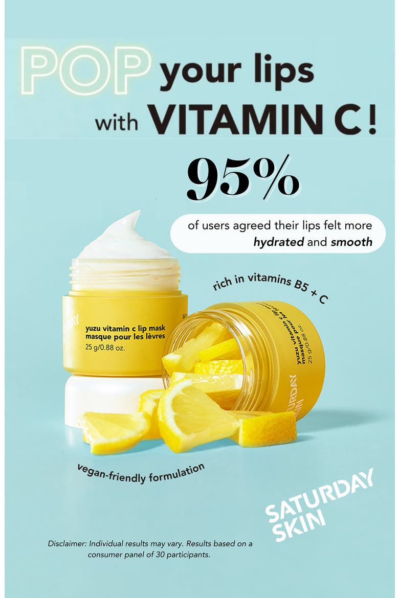 Yuzu Vitamin C Lip Mask, Alternate, color, NO COLOR