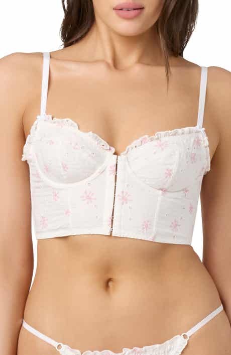 Florence by Mills Embroidered Crop Cotton Top