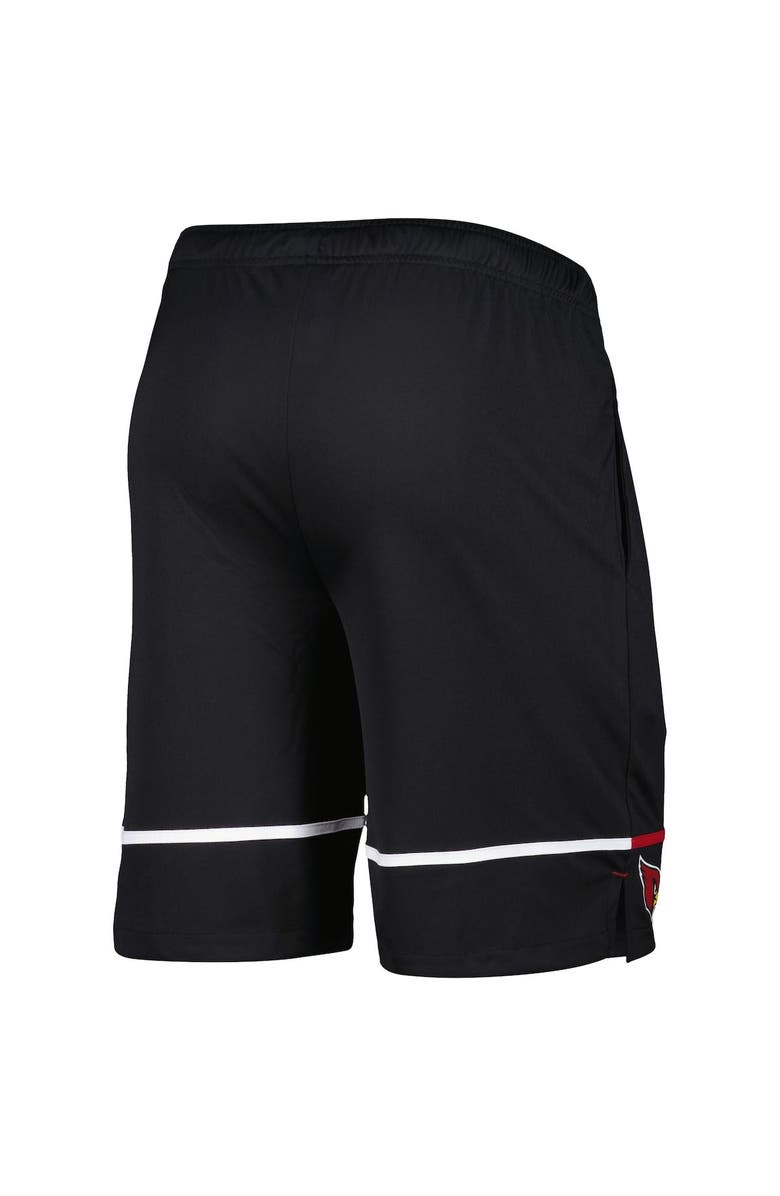 New Era Men's New Era Black Arizona Cardinals Combine Authentic Rusher Training Shorts, Alternate, color, Black