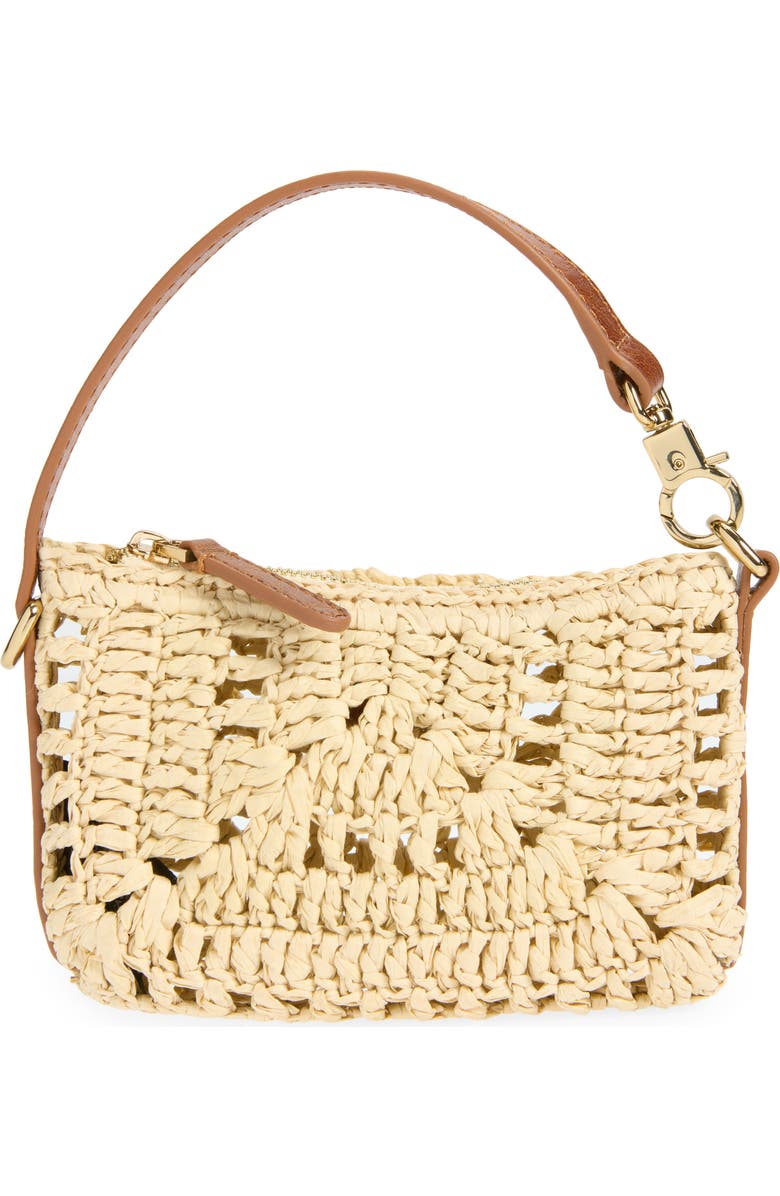 Madewell The Clip Strap Pouch, Main, color, Natural