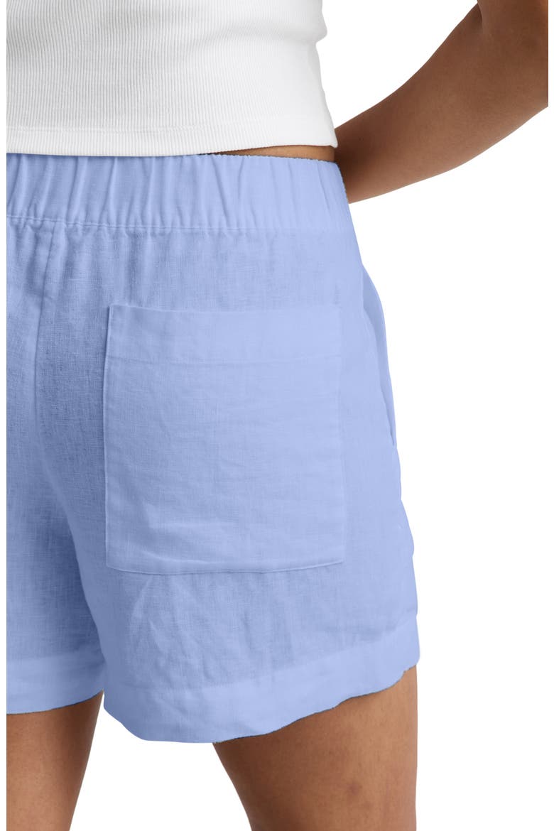 Softwash Linen Easy Shorts, Alternate, color, PASTEL PERIWINKLE