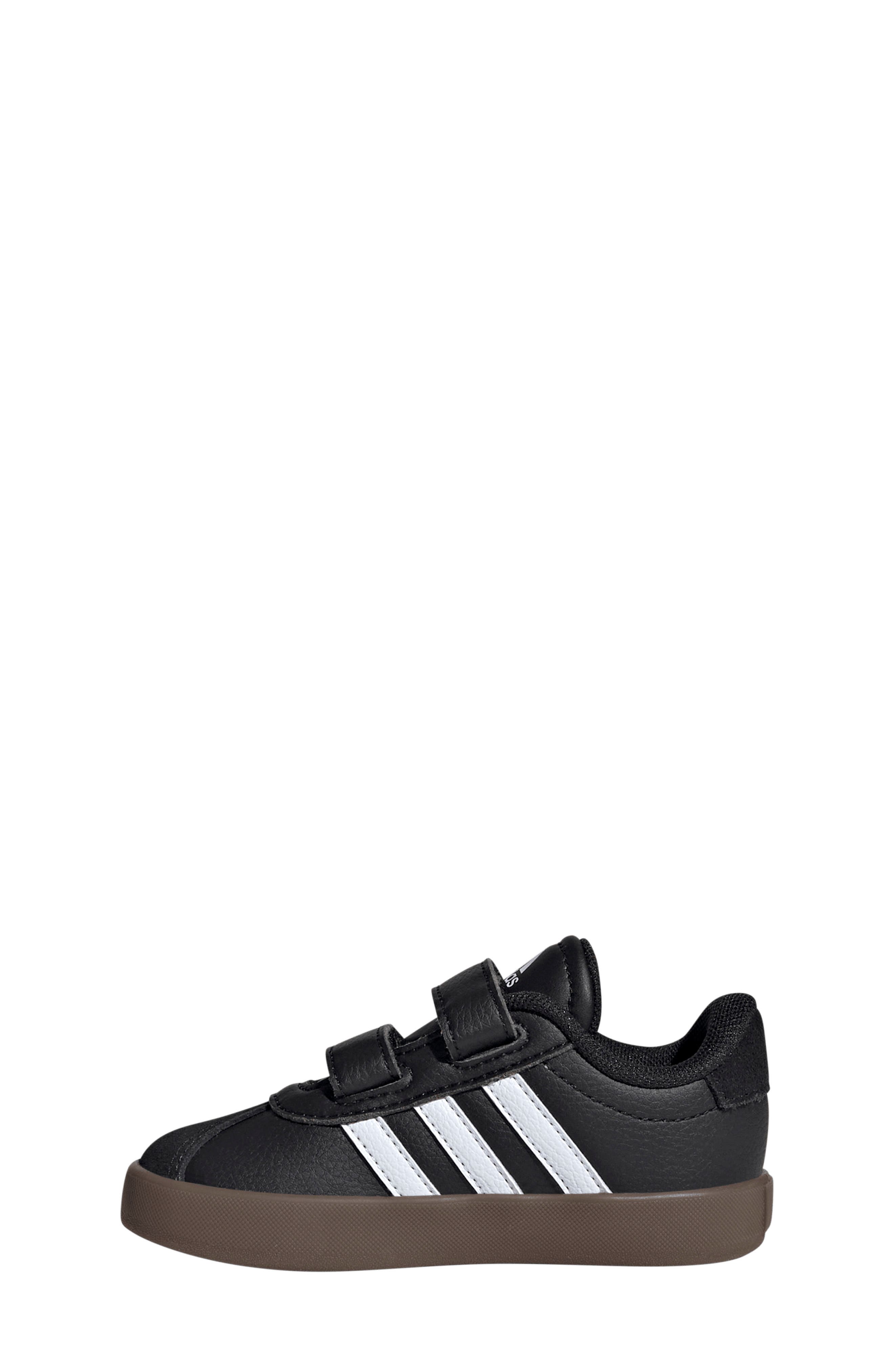 adidas Kids' VL Court 3.0 Sneaker, Alternate, color, Cblack/Ftw