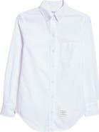 Thom Browne Men's Classic Fit Cotton Button-Down Shirt