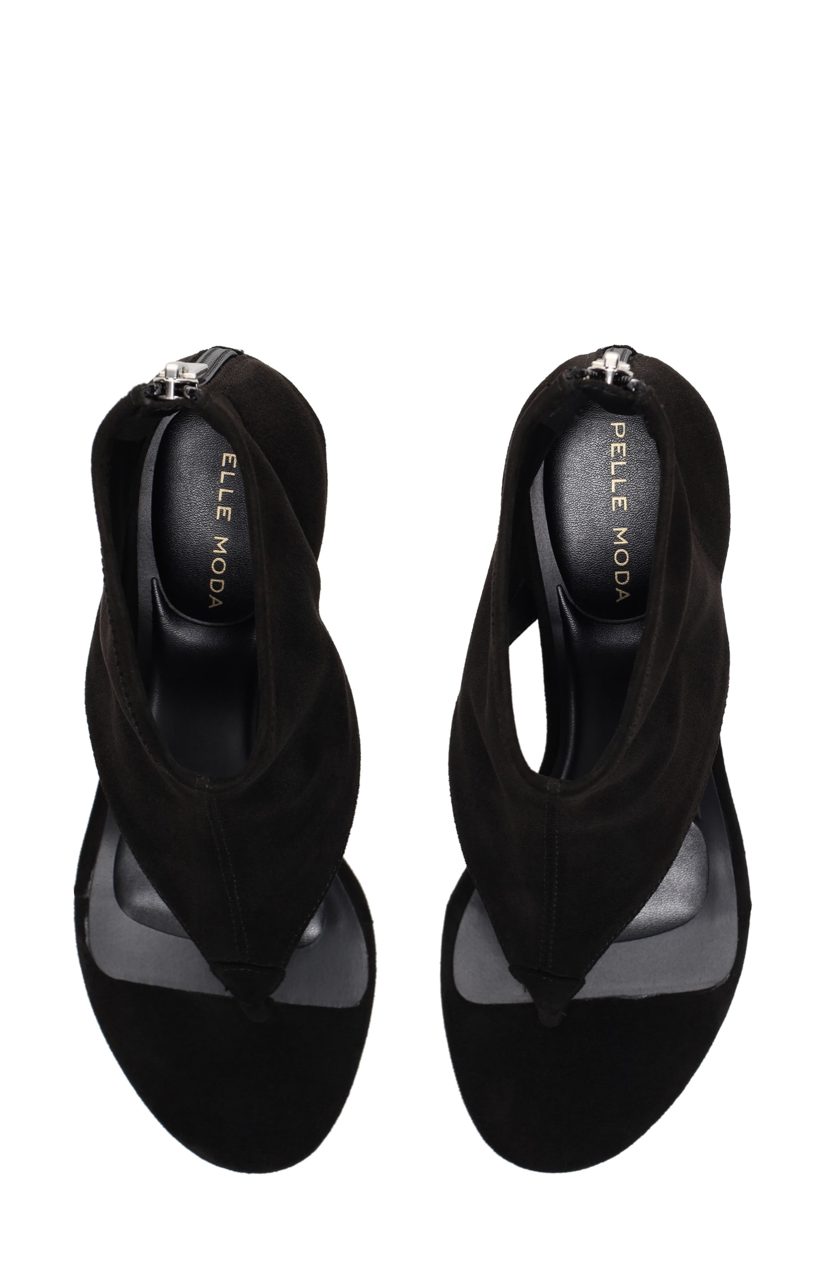 Unise Thong Sandal, Alternate, color, BLACK