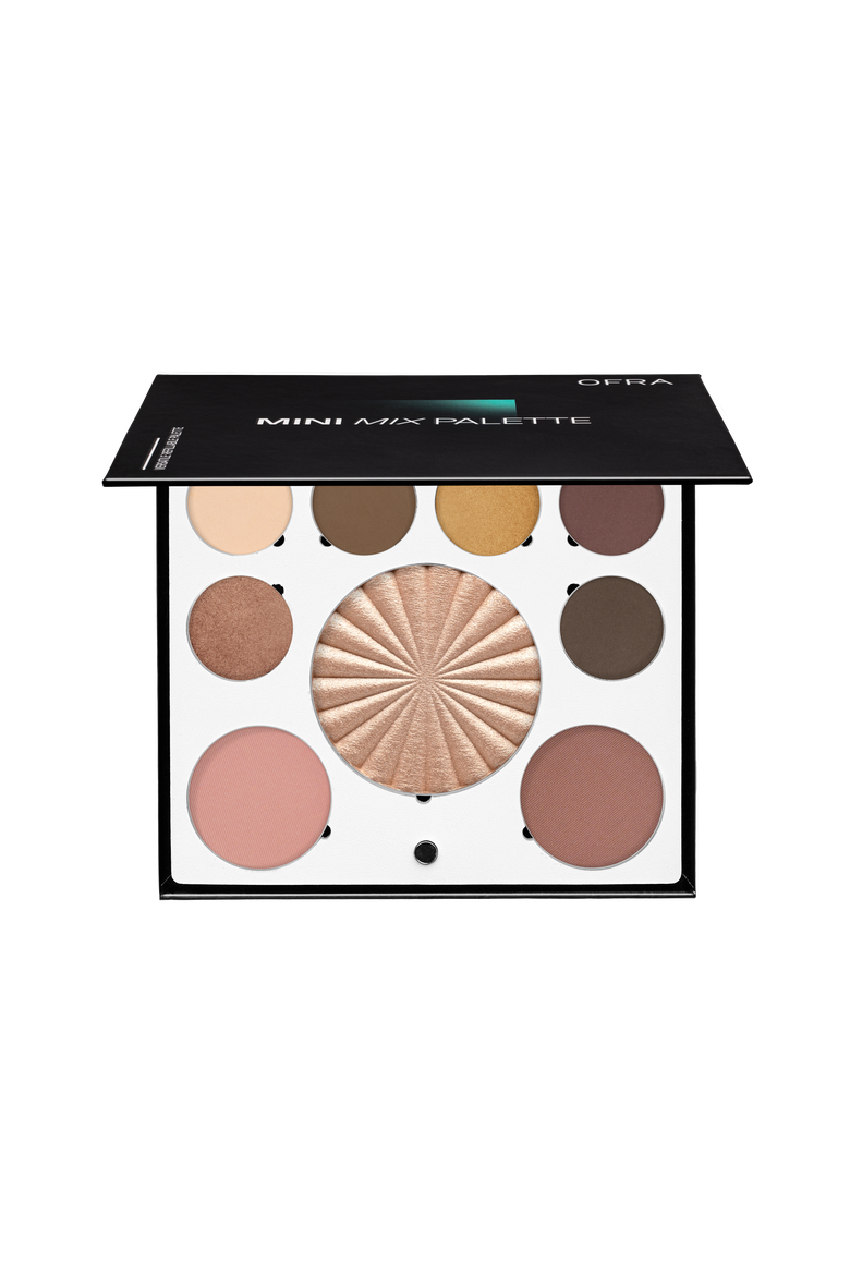 Mini Mix Face Palette - New Solstice, Main, color, Brown