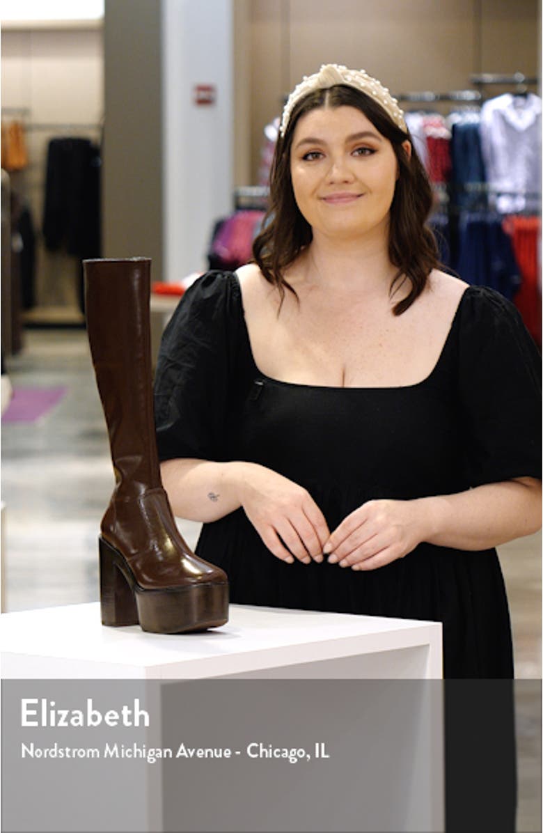 Chica Platform Knee High Boot, sales video thumbnail