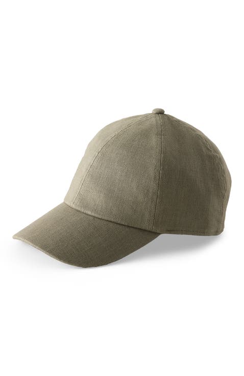 Linen Baseball Cap