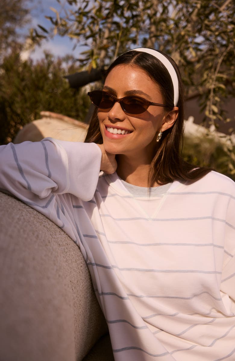 TravisMathew Cloud Oversize Terry Sweatshirt, Alternate, color,