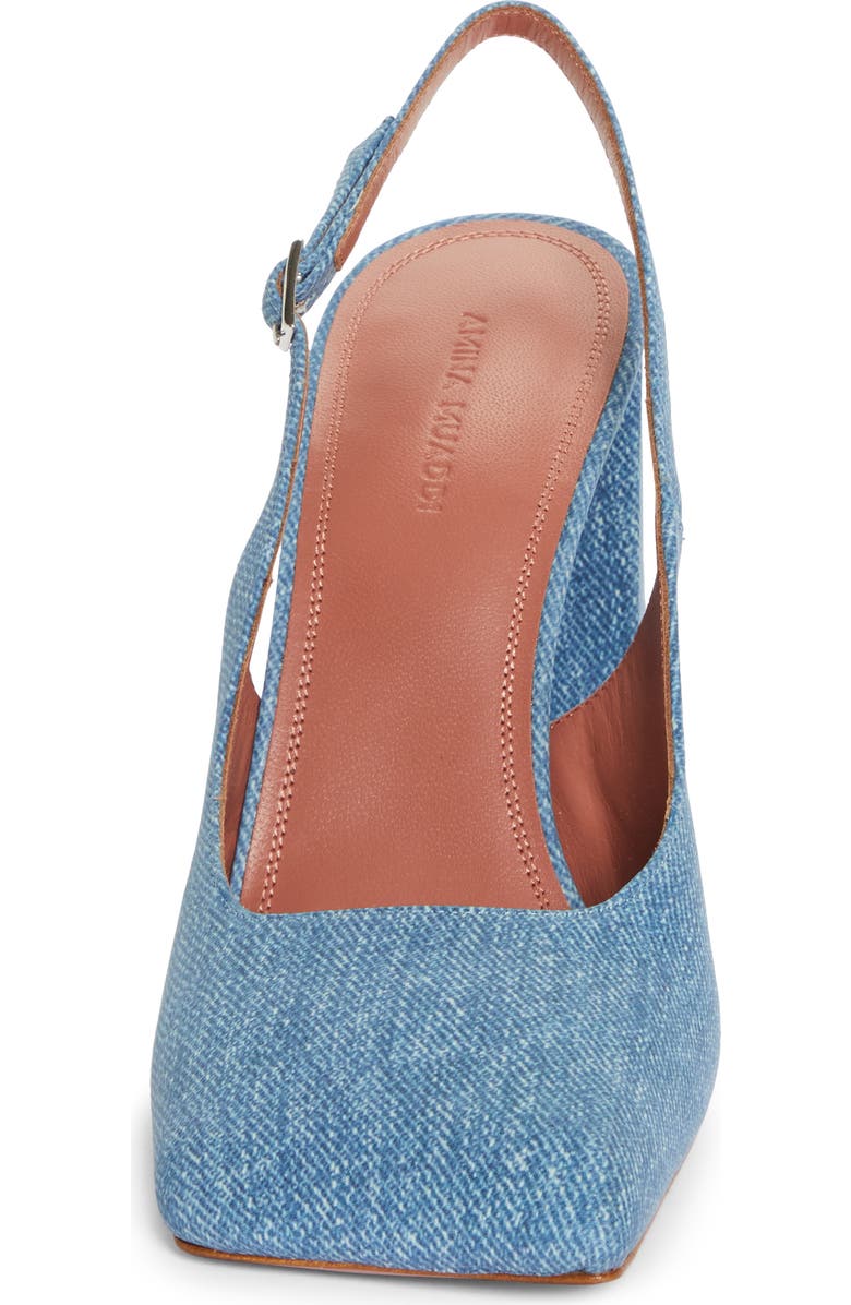 Amina Muaddi Square Toe Slingback Pump, Alternate, color,