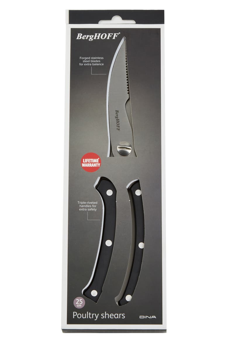 DiNA Gene Poultry Shears, Alternate, color, BLACK