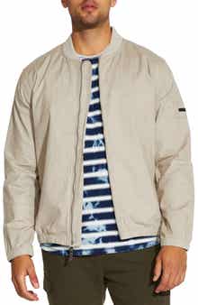 Civil Society Lightweight Cotton Blend Bomber Jacket
