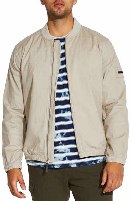 Civil Society Lightweight Cotton Blend Bomber Jacket