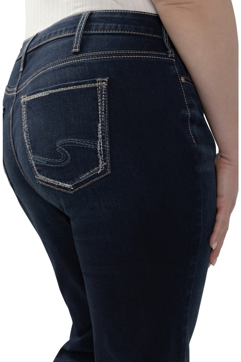 Suki Mid Rise Slim Bootcut Jeans, Alternate, color, NOEL
