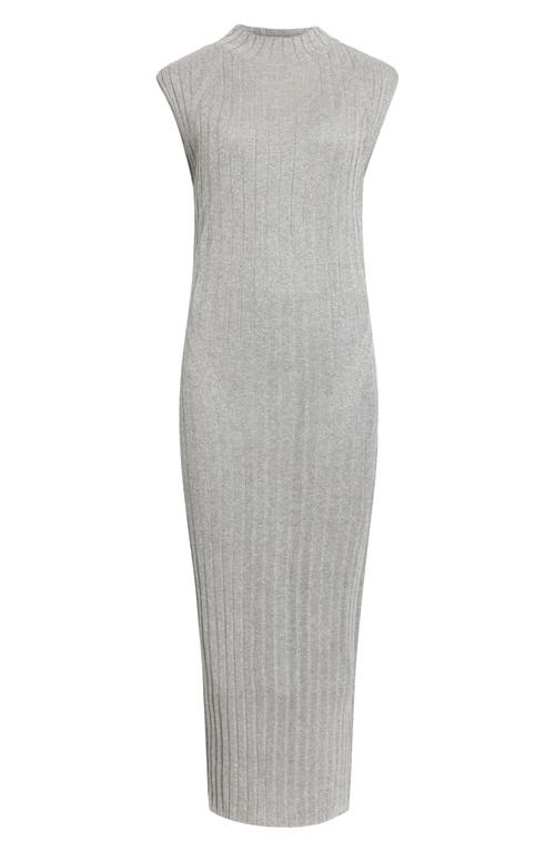 Allsaints Patrice 2-in-1 Ribbed Midi Dress