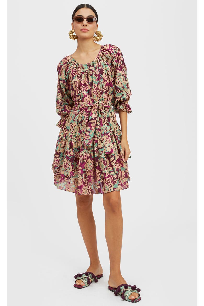 The Uma Mini Dress, Main, color, Lilium Purple