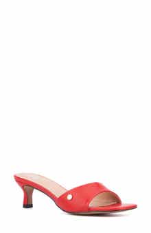NEW YORK AND COMPANY Gaia Kitten Heel Sandal