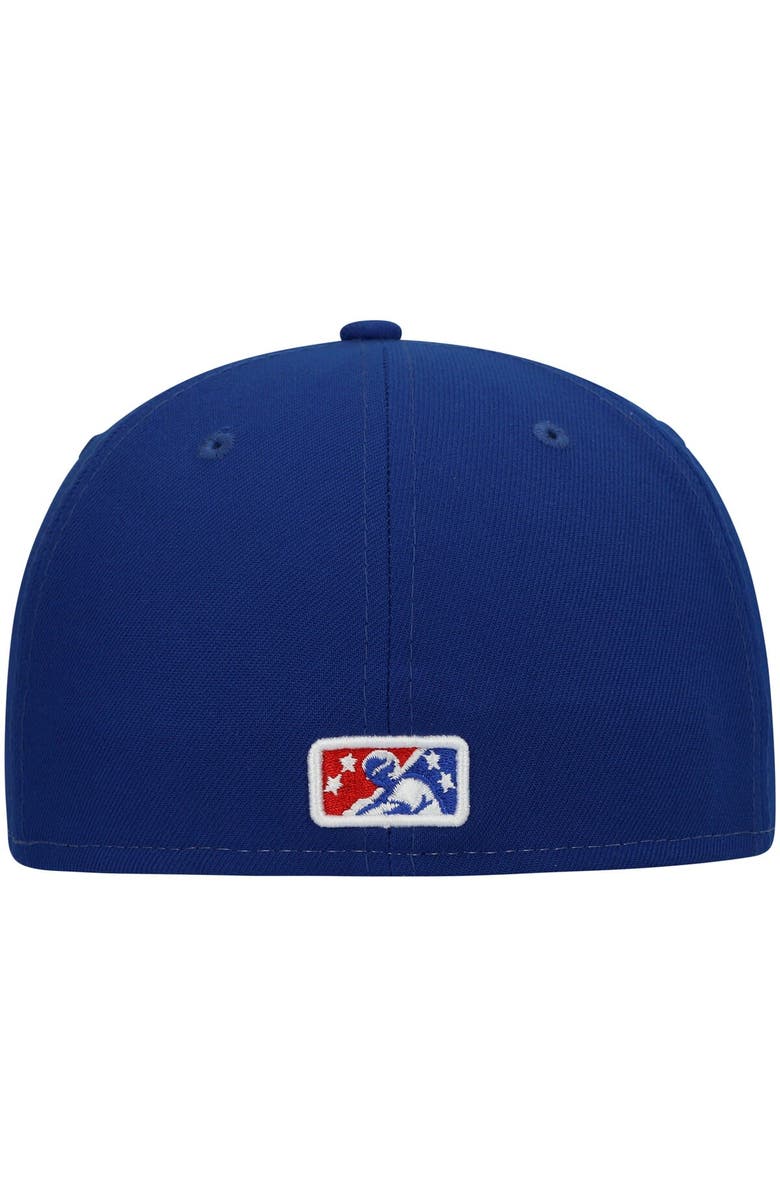 New Era Men's New Era White Tennessee Smokies Authentic Collection Team Home 59FIFTY Fitted Hat, Alternate, color, 