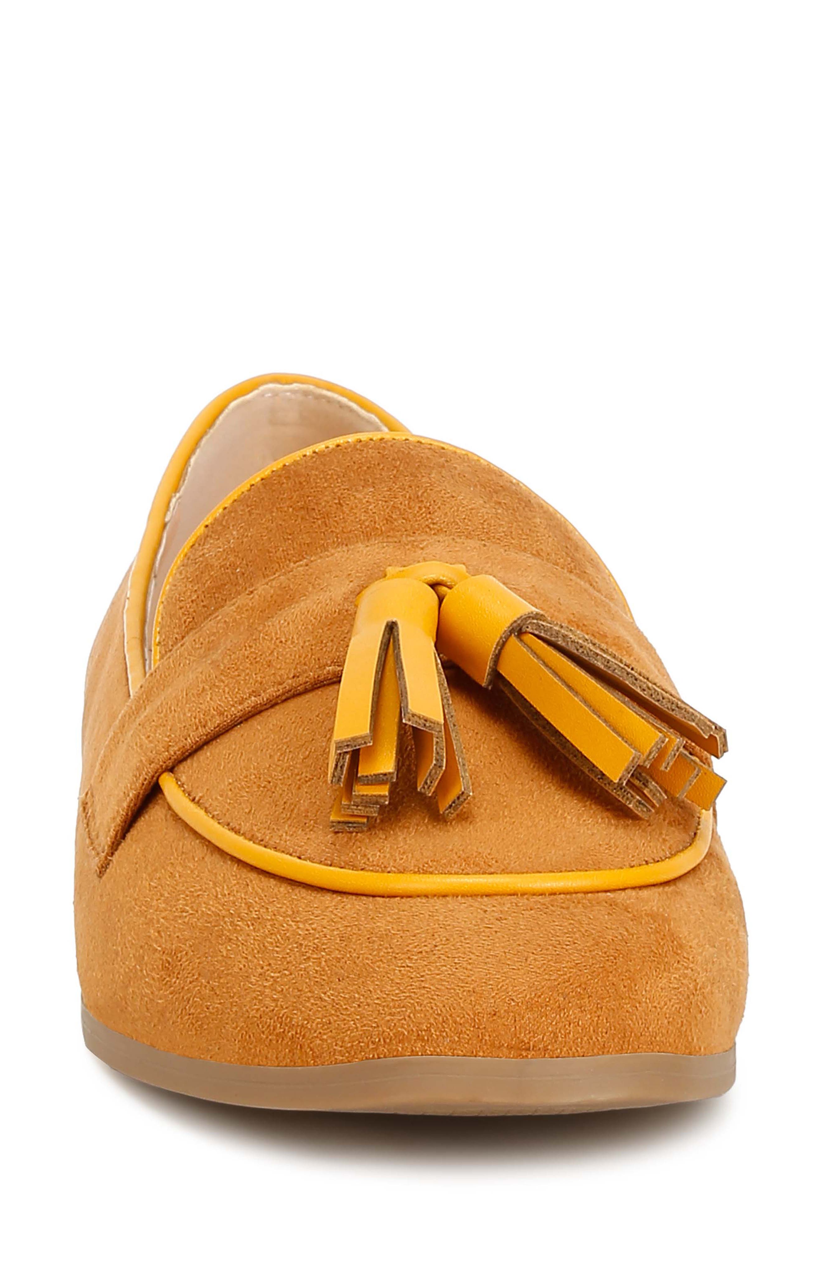 Folklore Tassel Loafer, Alternate, color, TAN