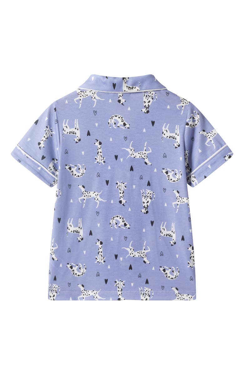 Andy & Evan Kids' Print Two-Piece Pajamas, Alternate, color, Purple Dog