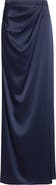 ST. JOHN Penelope Liquid Satin Evening Skirt