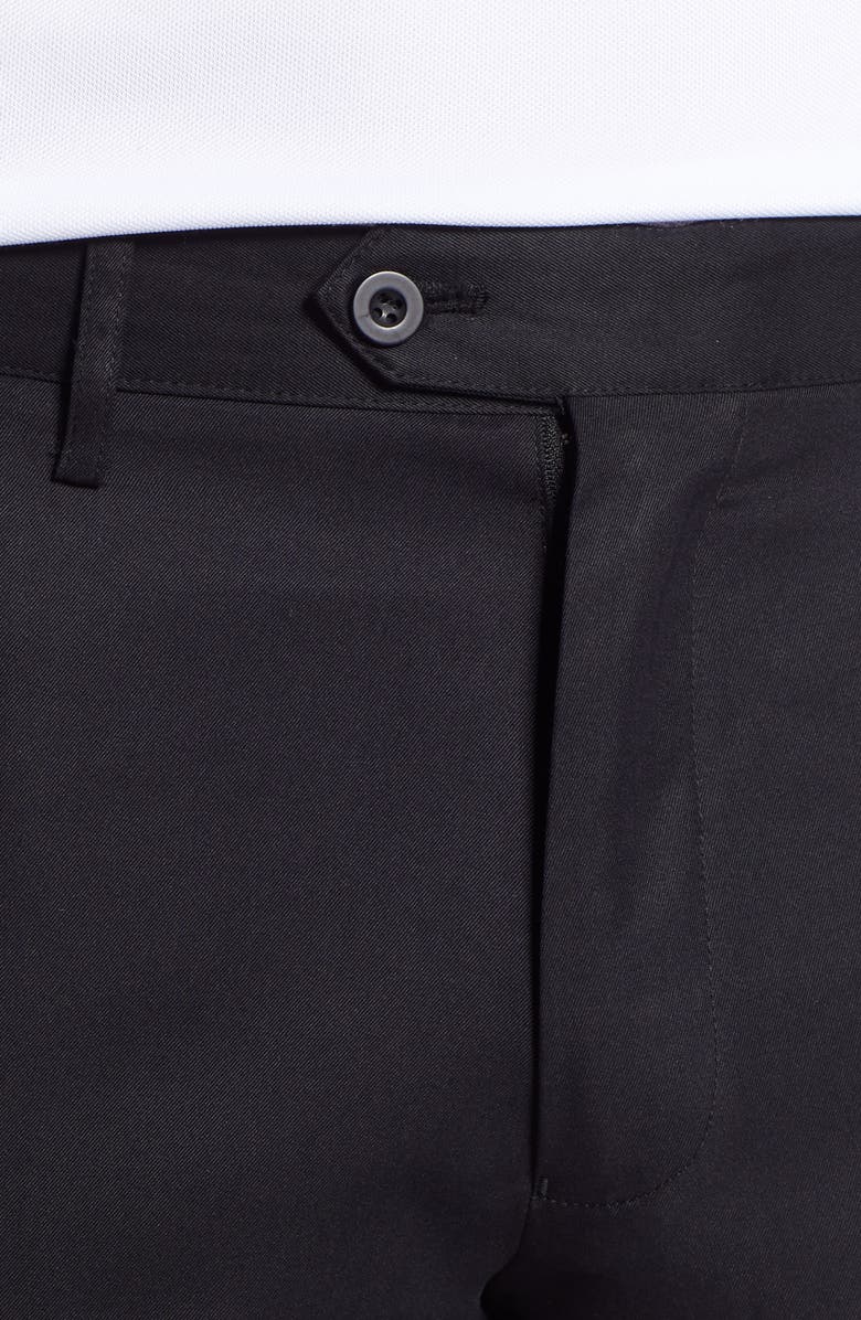 Bugatchi Flat Front Shorts, Alternate, color, 