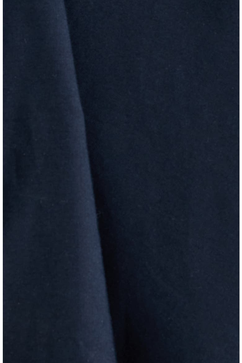 Asymmetric Cotton Skirt, Alternate, color, DARK BLUE