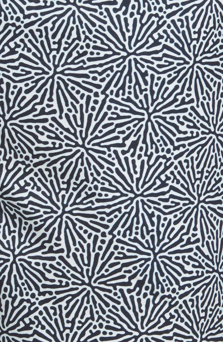 Psycho Bunny Coral Print Swim Trunks, Alternate, color,