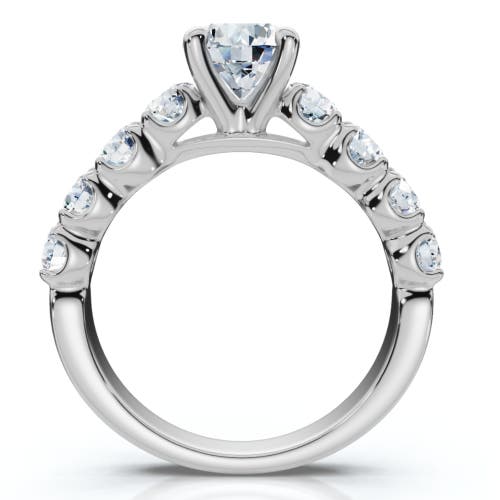 Bliss Diamond Certified 3ct Diamond Engagement Ring 14k Gold Lab Grown In 14k White Gold