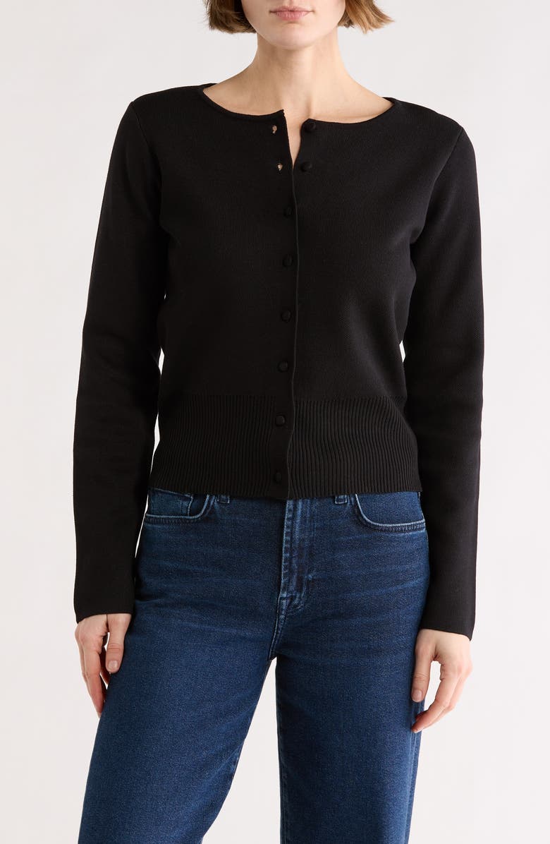 BY DESIGN Julianne Cardigan, Main, color, Black