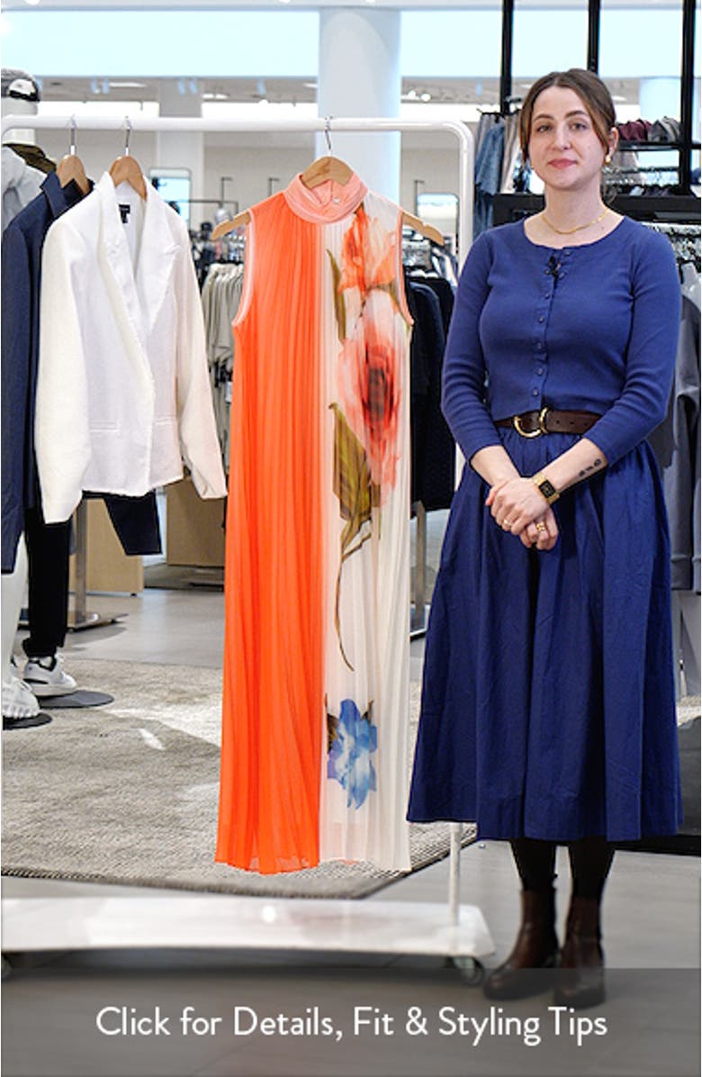 The Reilley Spring Memory Sleeveless Chiffon Dress, sales video thumbnail