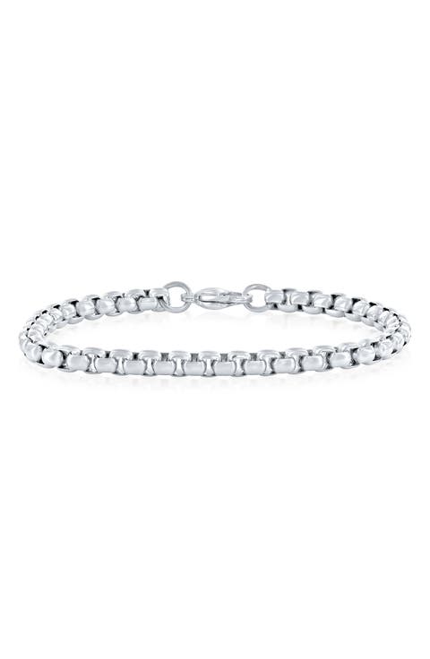 Men's Box Chain Bracelet